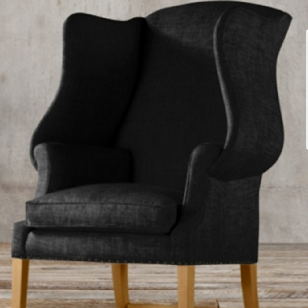 1920S GEORGIAN WINGBACK CHAIR